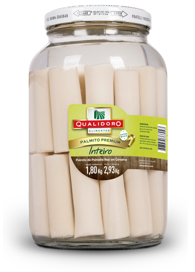 Palmito Qualidoro Inteiro Palmito Qualidoro Inteiro
