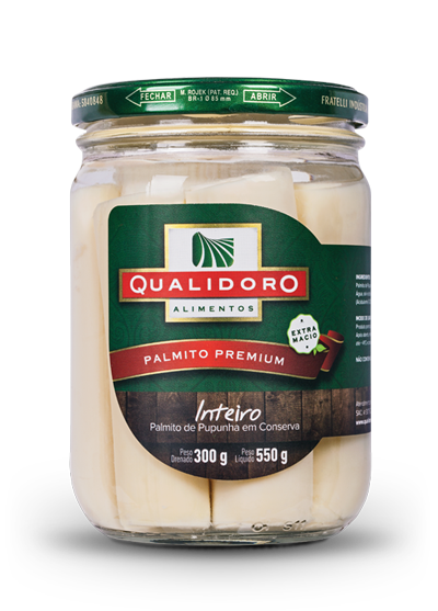 Palmito Qualidoro Inteiro Palmito Qualidoro Inteiro